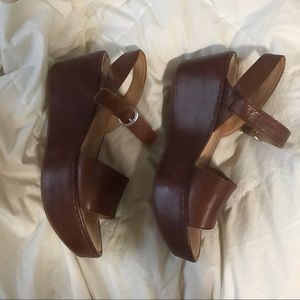Platform Sandals, Leather Sandals, Platform Shoes
